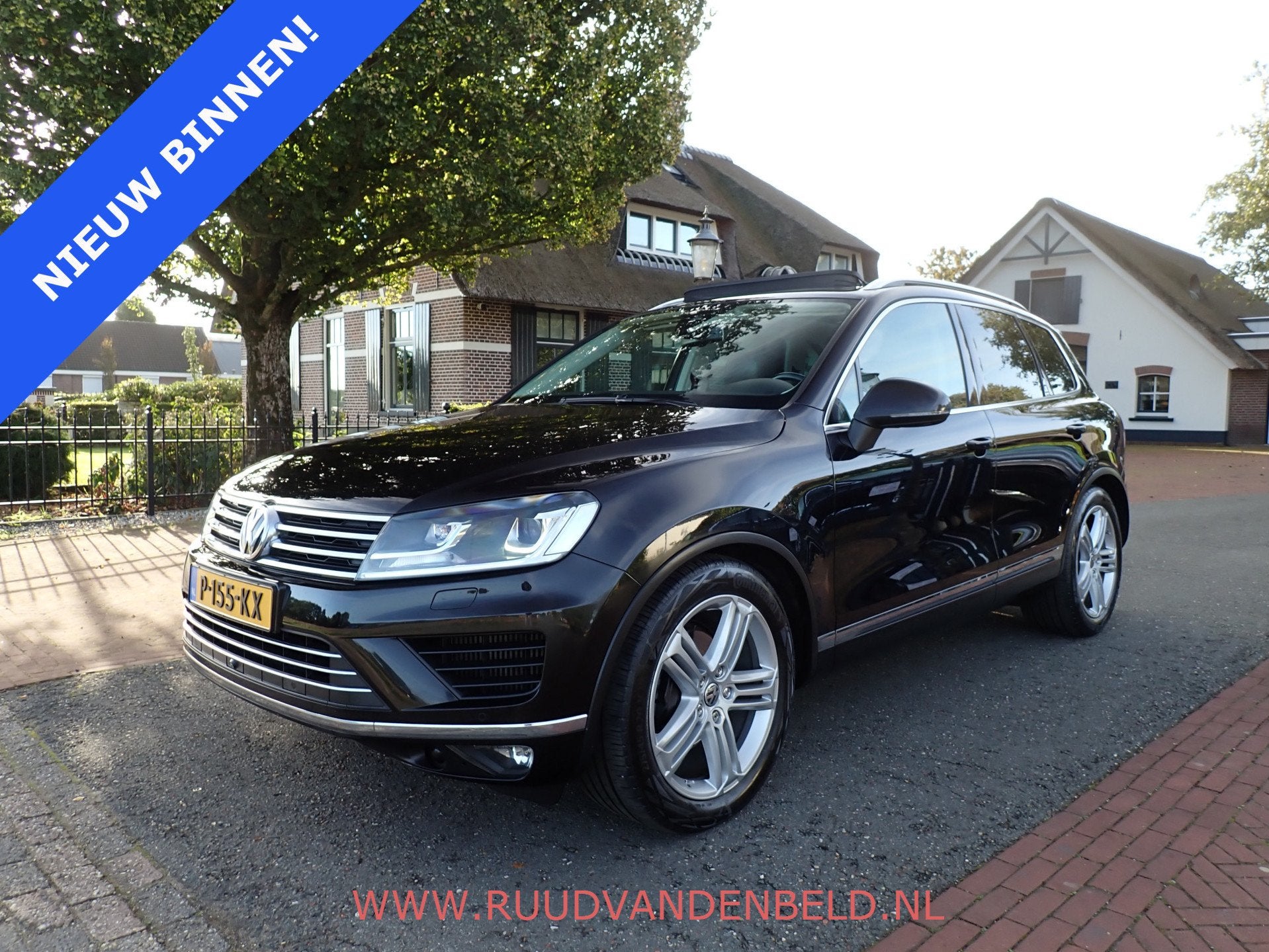 Volkswagen Touareg 3.0 TDI R-line / ACC / LUCHTVERING / 360*, Auto's, Automaat, 15 km/l, Gebruikt, 255 €/maand