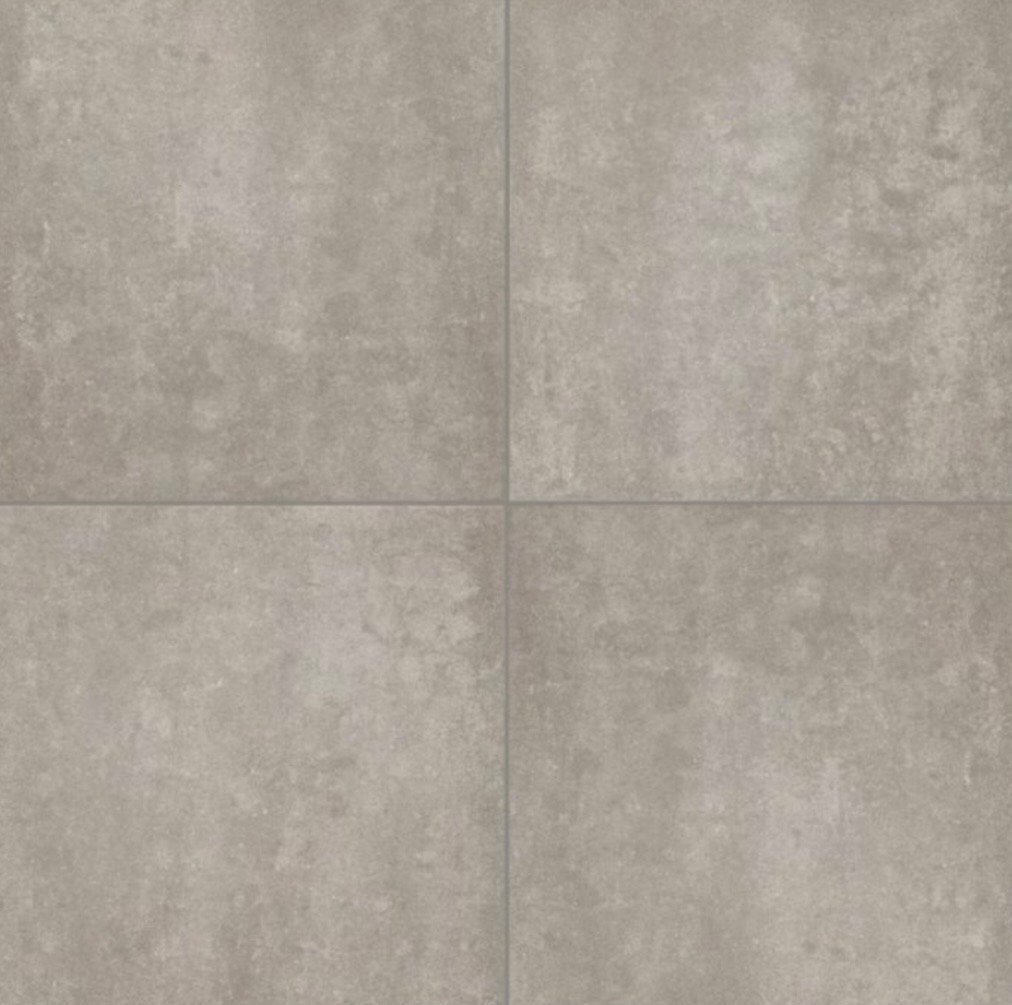 17 nieuwe grijze terrastegels 60x60x4, Tuin en Terras, Ophalen, Gebruikt, Beton, Terrastegels