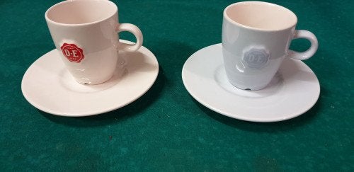douwe egberts kop en schotel, Huis en Inrichting, Ophalen of Verzenden, 'T Olde Gre-j, Info@toldegrej.nl, Endepoelstraat 20f Didam