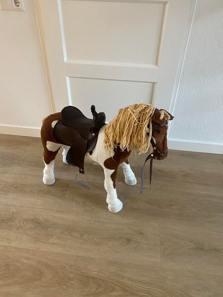 Speelpaard groot, Kinderen en Baby's, Speelgoed | Hobbelfiguren, Gebruikt, Ophalen