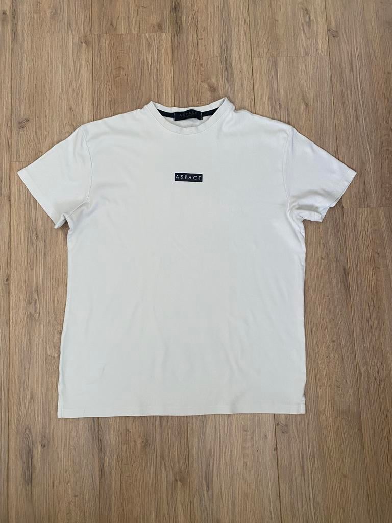 Shirt Aspact maat M, Ophalen of Verzenden, Zo goed als nieuw, Maat 48/50 (M), Wit