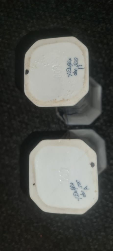 Delfts Blauw Vaasjes - Set van 2, Ophalen