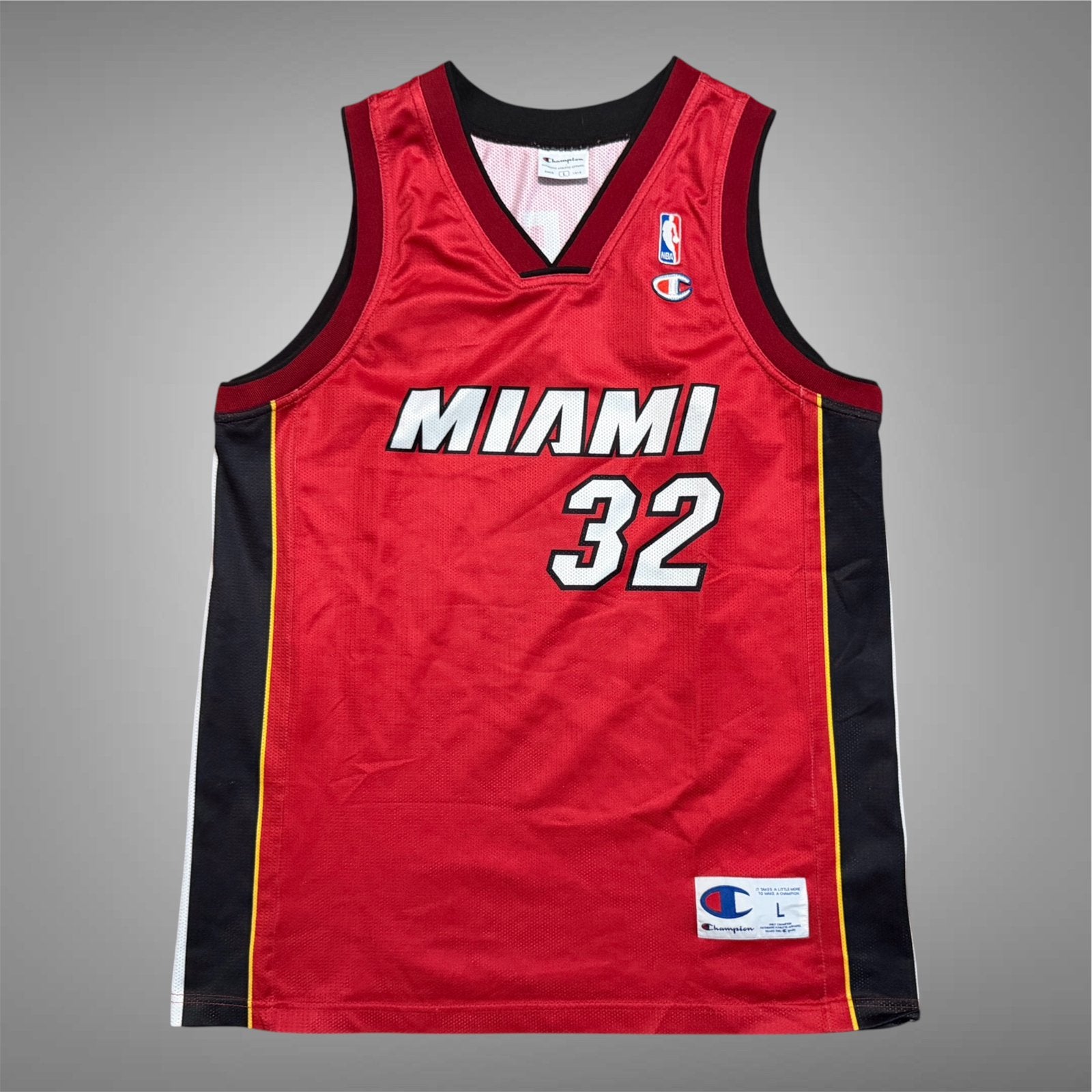 Shaquille O’Neal jersey NBA Heat maat L basketball shirt top, Sport en Fitness, Basketbal, Ophalen of Verzenden, Zo goed als nieuw
