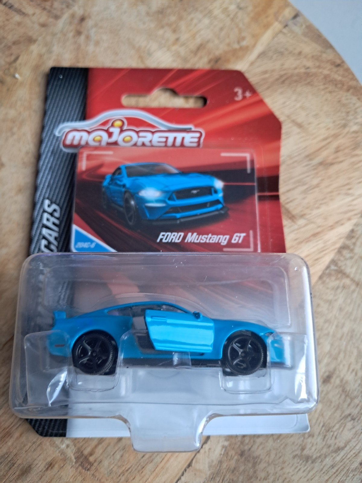 Majorette Ford Mustang GT blauw nieuw in verpakking, Ophalen of Verzenden, Nieuw, Auto
