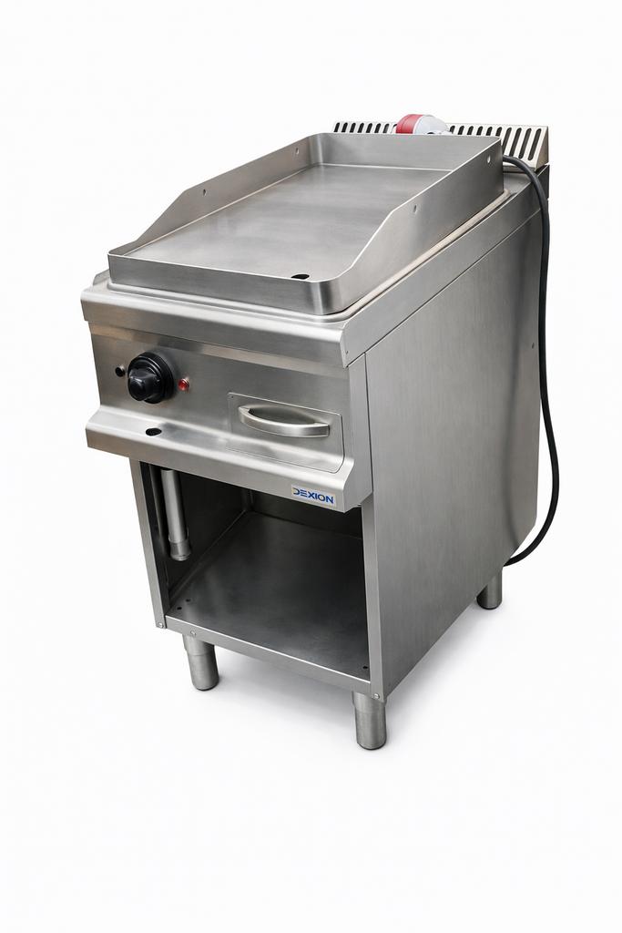 Professionele Dexion Horeca Bakplaat/Grillplaat – 400V – RVS, Ophalen of Verzenden, Gebruikt
