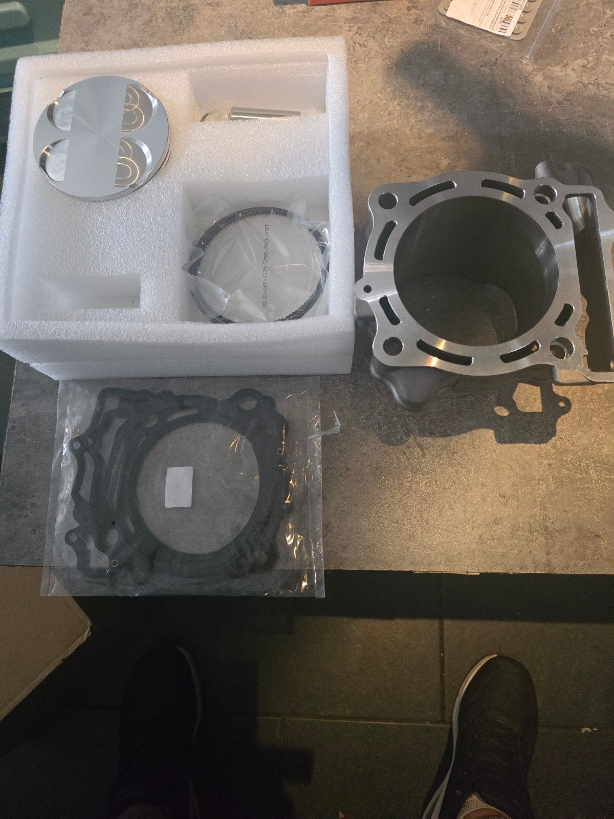 Nieuwe cilinder, zuiger en pakkingen set, Motoren, Ophalen of Verzenden, Nieuw