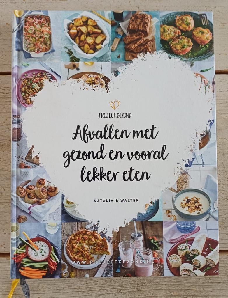 Project gezond - Afvallen met gezond en vooral lekker eten, Boeken, Kookboeken, Zo goed als nieuw, Ophalen of Verzenden