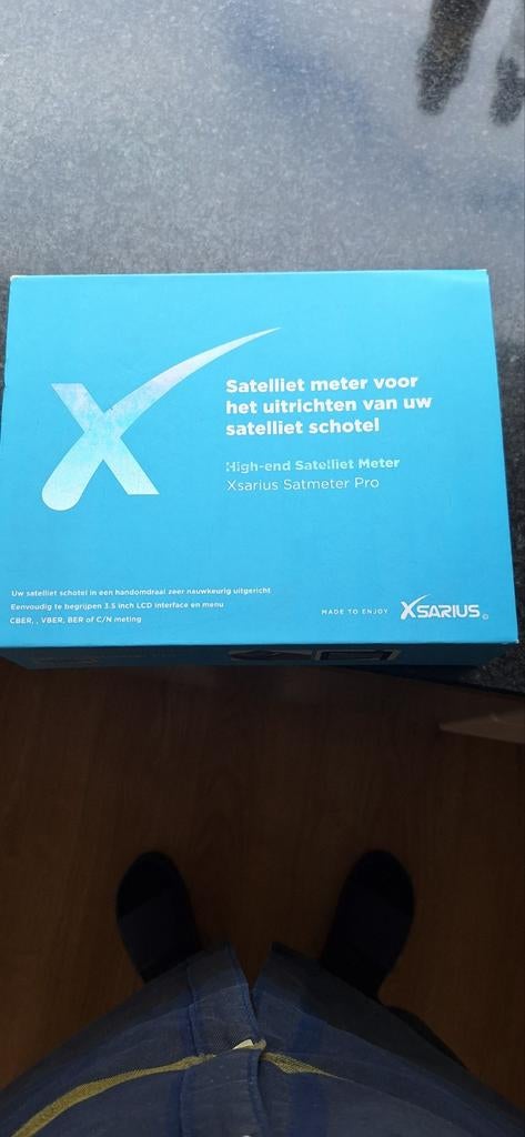 Xsarius Satmeter Pro Satellietmeter - Nieuwstaat, Ophalen, Zo goed als nieuw, (Schotel)antenne-accessoires, Overige merken