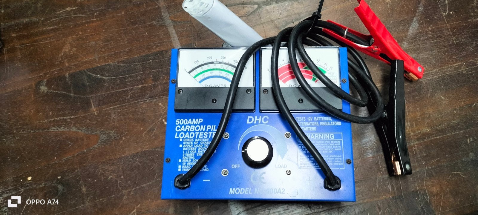 Accutester tot 500 Ampère - DHC Carbon Pile Loadtester