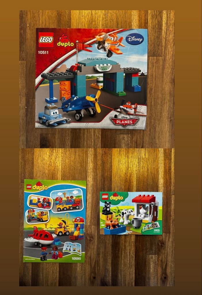 Lego Duplo Sets: Vliegtuigen, Treinen, Brandweer en meer!, Kinderen en Baby's, Speelgoed | Duplo en Lego, Zo goed als nieuw, Duplo