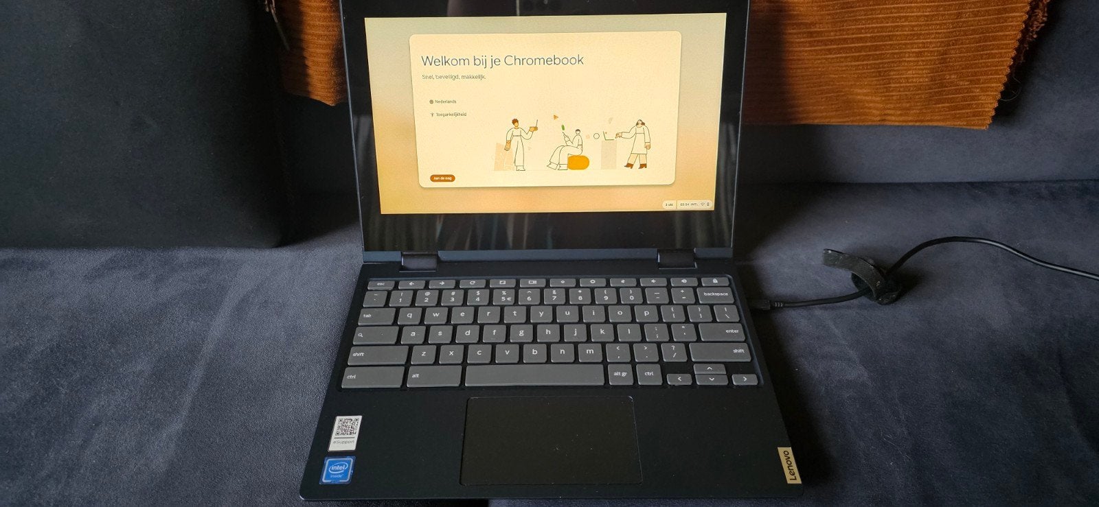 Te koop: Lenovo Chromebook Ideapad Flex 3, 4 GB of minder, Qwerty, Touchscreen, Ophalen of Verzenden