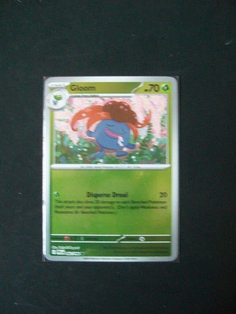 3166. Nieuwe Pokemon Kaart GLOOM Holofoil HP 70 (002/094), Verzenden, Nieuw, Losse kaart, Foil