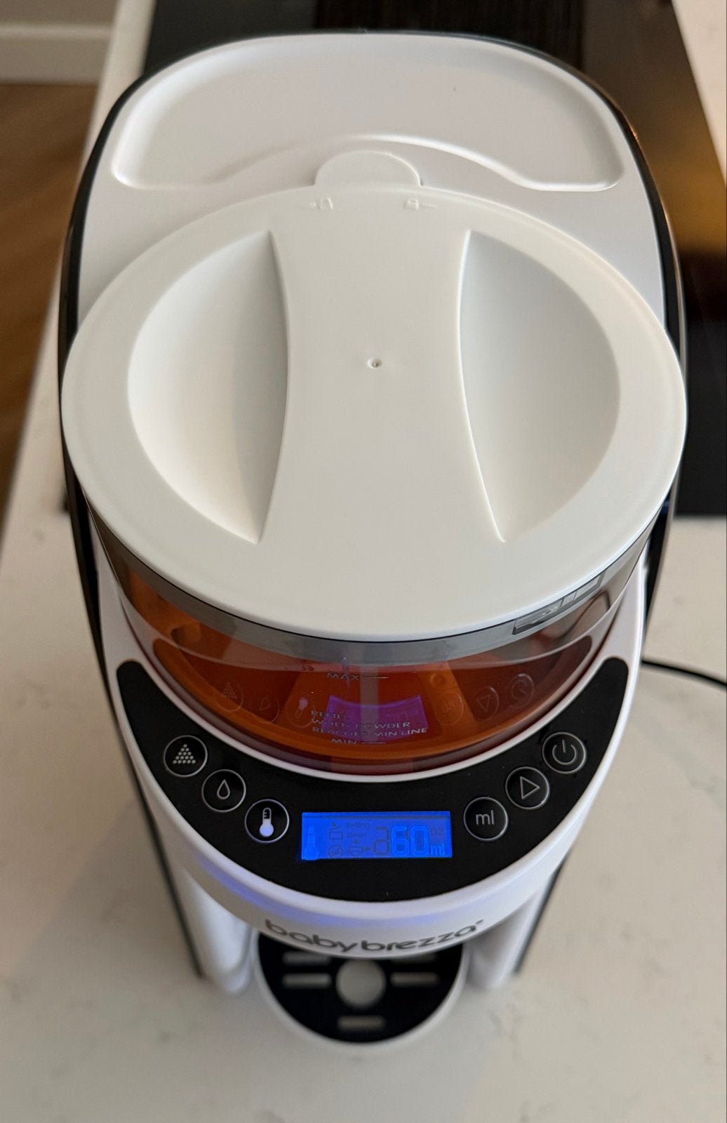 Baby Brezza Formula Pro Advanced - Zwart / Wit, Zo goed als nieuw, Flessenmaker, Baby Brezza, Ophalen