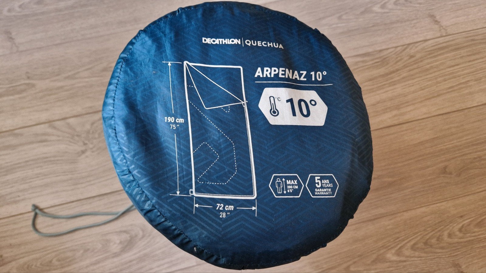 Quechua Arpenaz 10 Slaapzak - Goede Staat, Ophalen of Verzenden, Zo goed als nieuw