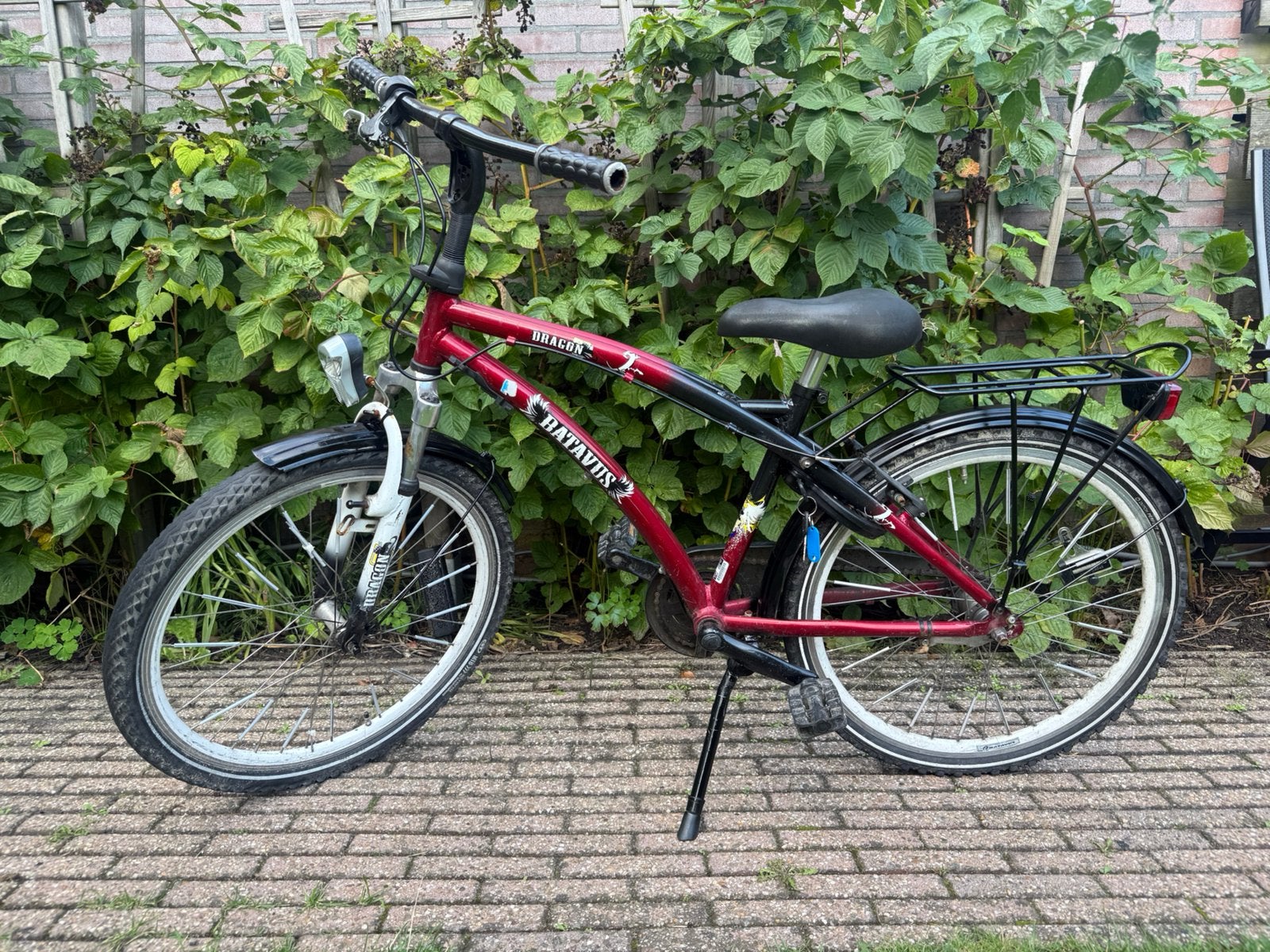 Batavus Dragon 24 inch met 3 versnellingen, Fietsen en Brommers, Ophalen, Terugtraprem, 24 inch, Zo goed als nieuw