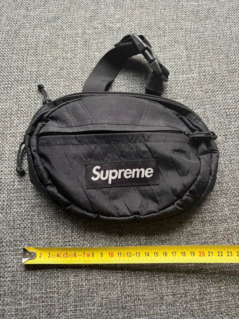 Supreme Waist Bag (FW18), Verzenden, Gebruikt, Zwart, Overige merken