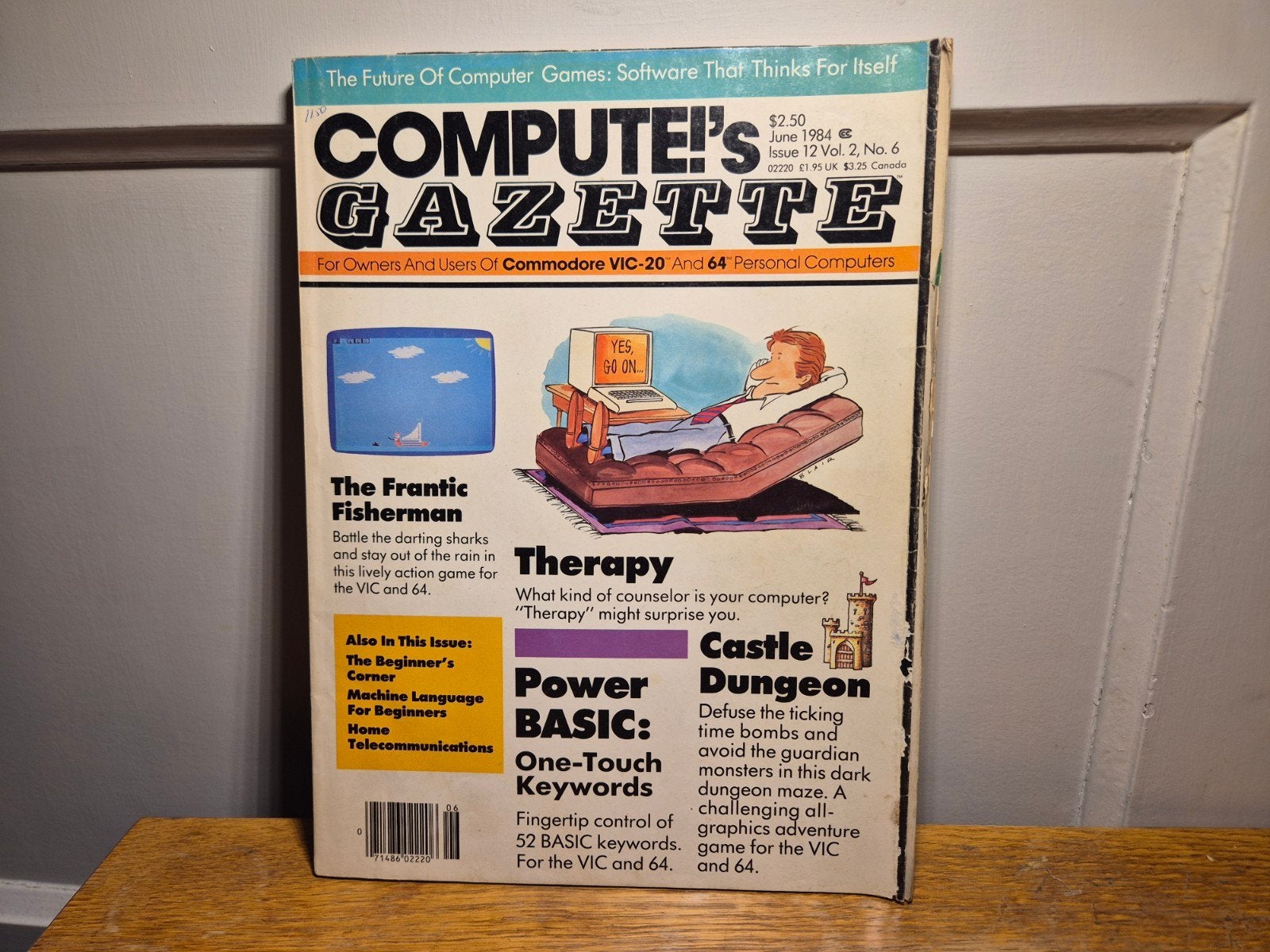 Compute!'s Gazette june issue 12 1984 Commodore 64, Computers en Software, Ophalen of Verzenden