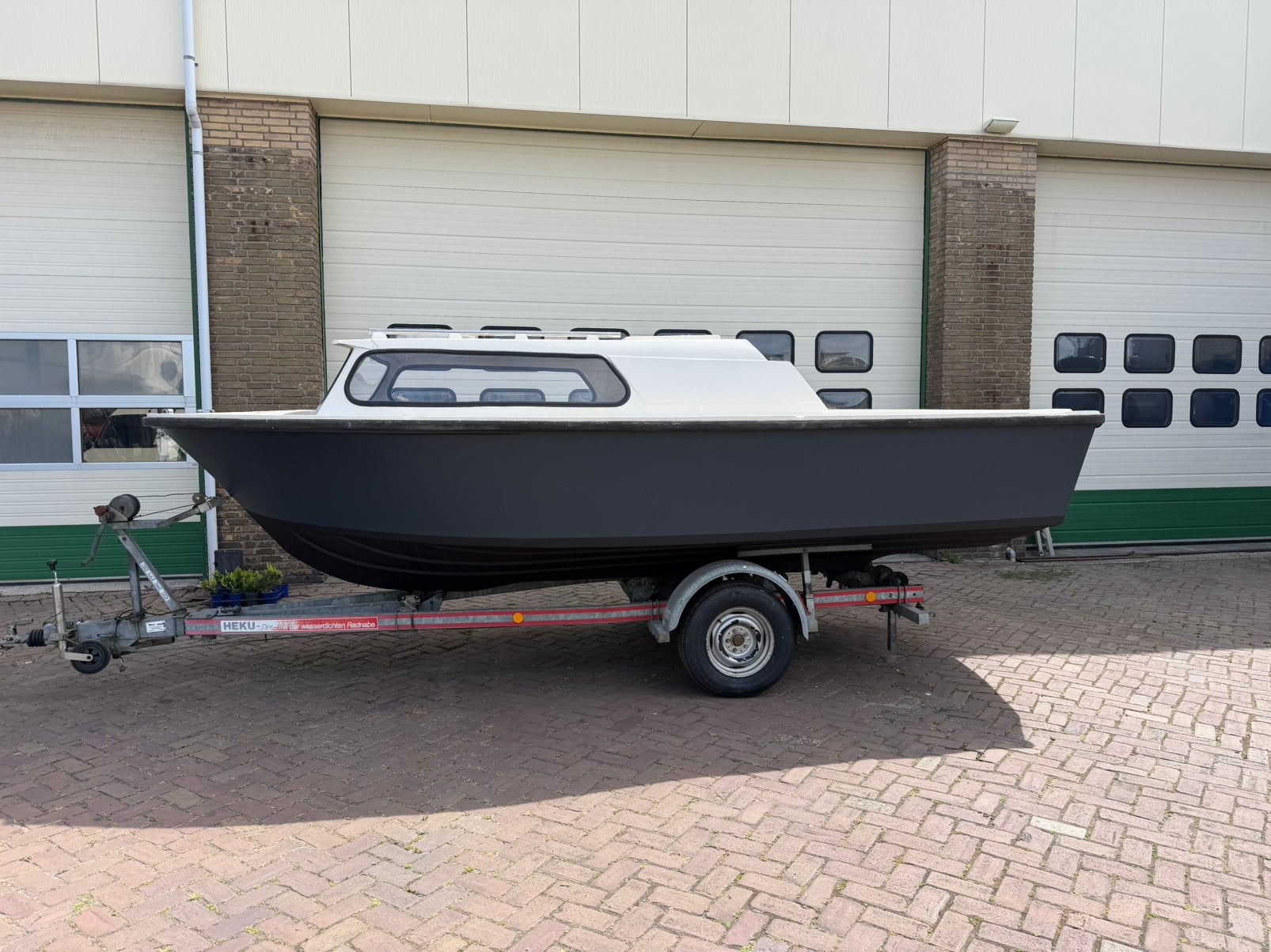 Kilkruiser 530 karperboot weekendboot kajuitboot visboot, Watersport en Boten, Vis- en Consoleboten, Ophalen, Tot 10 pk, Zo goed als nieuw