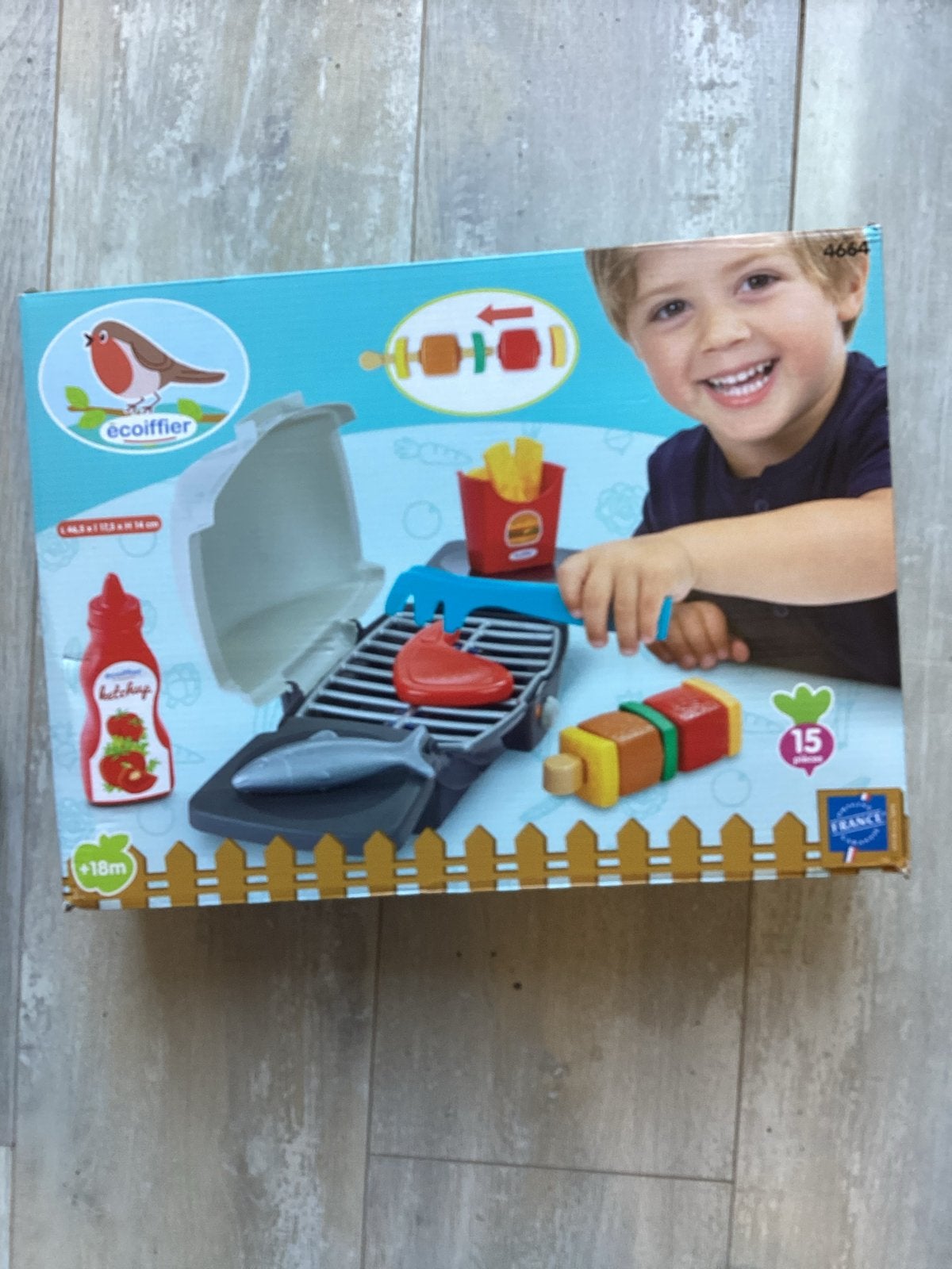 Nieuwe Écoiffier BBQ speelset voor kinderen, ., Jongen of Meisje, Nieuw, Ophalen of Verzenden