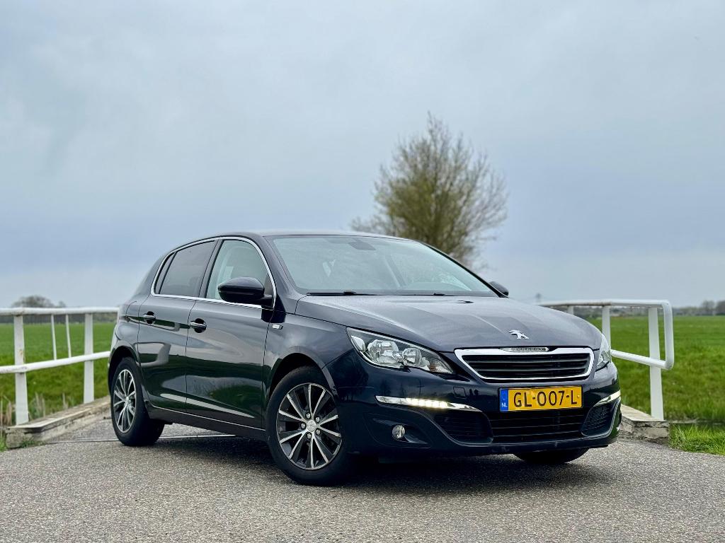 Peugeot 308 1.2 Style motor gereviseerd Cruise,Navi, Auto's, Voorwielaandrijving, Stof, 1199 cc, Blauw
