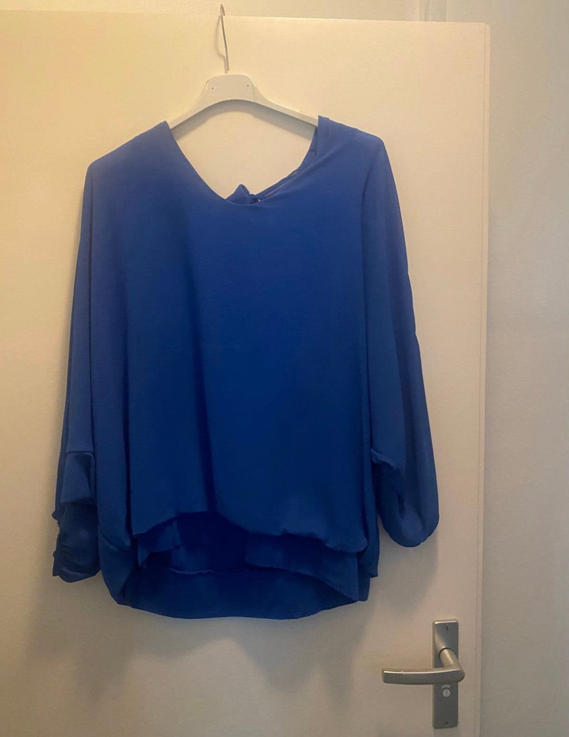 Kobalt blauw truitje, Ophalen of Verzenden, Nieuw, Maat 42/44 (L), Blauw