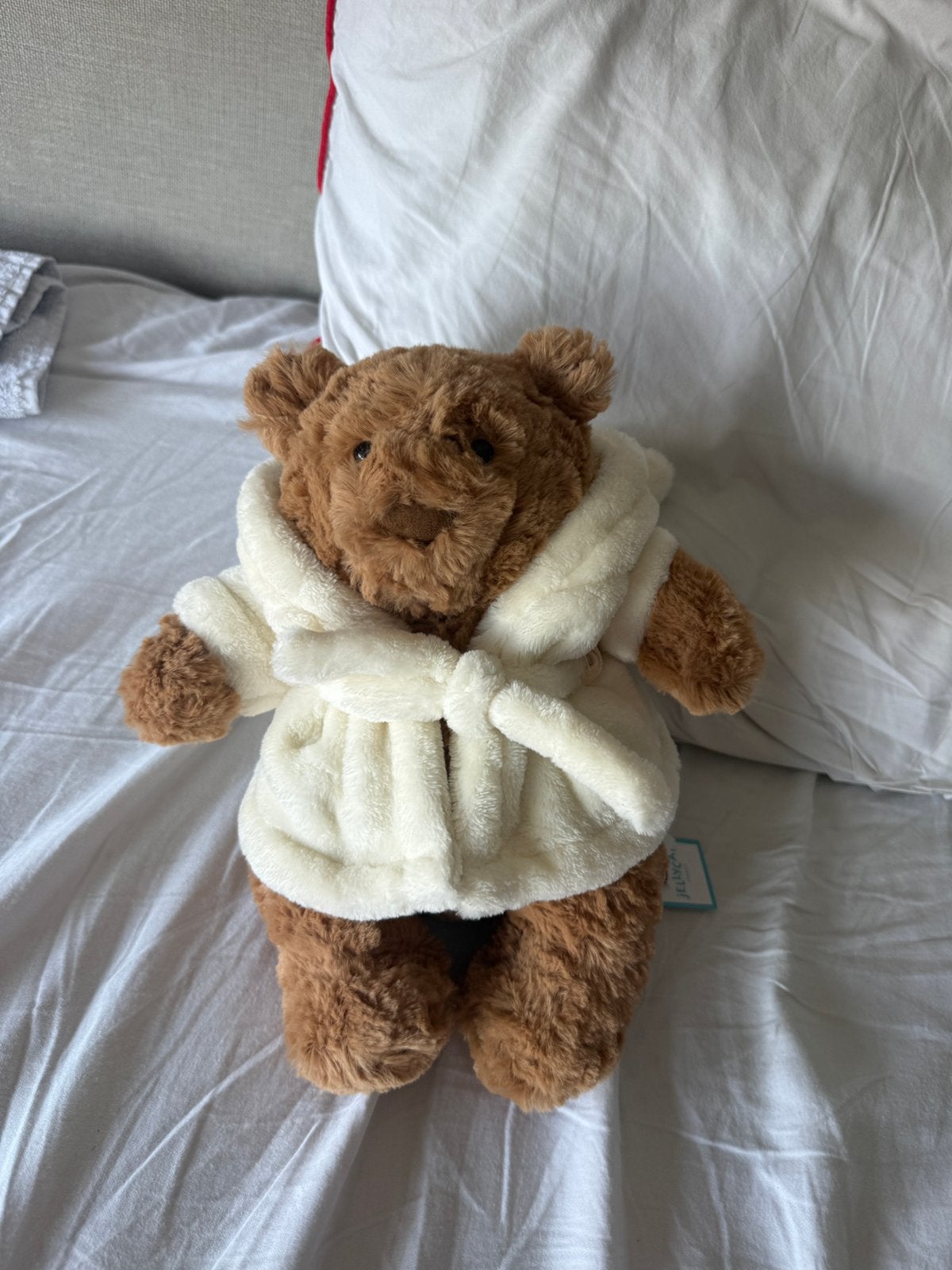 Bartholomew Bear Bathrobe Outfit Jellycat, Ophalen of Verzenden, Zo goed als nieuw, Jellycat