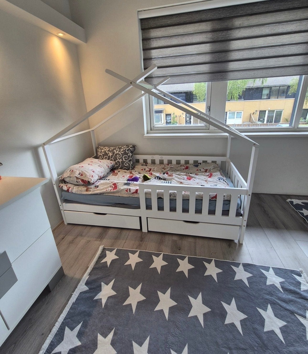 Huisbed, Ophalen, Gebruikt, 70 tot 85 cm, Matras