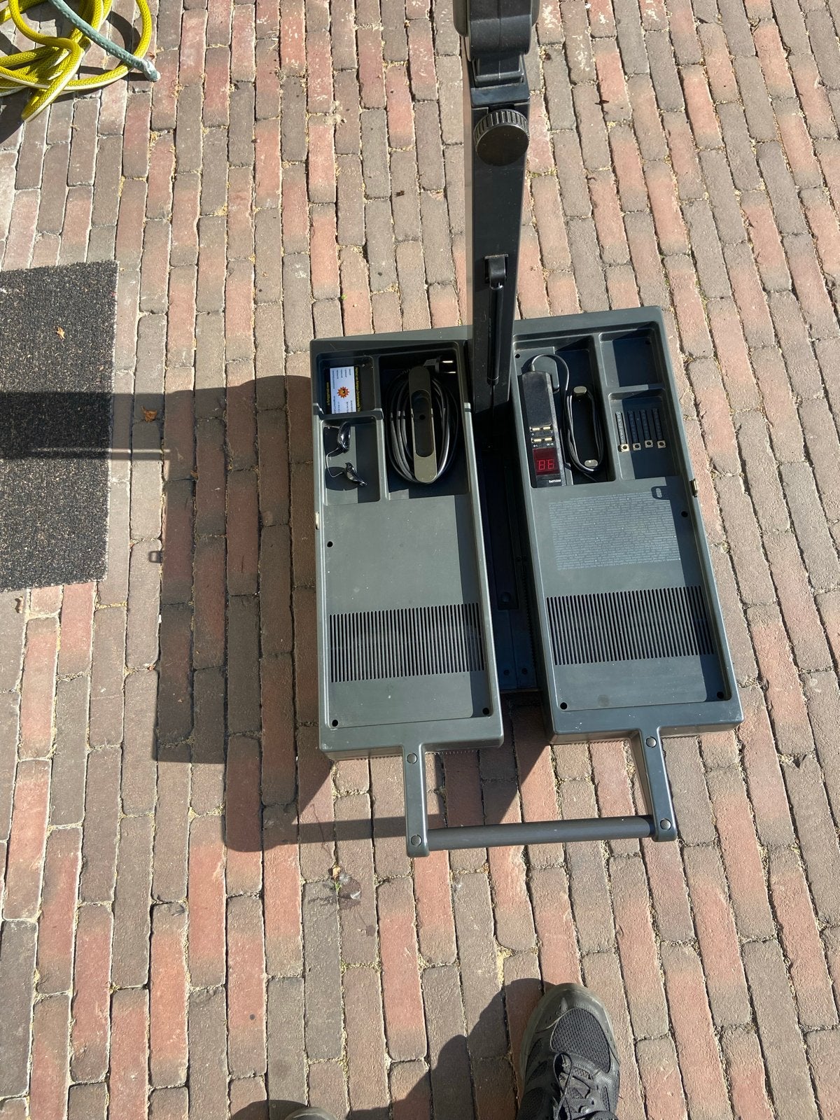 Philips Sunmobile HB 851 - Zonnebank voor thuisgebruik, Ophalen, Gebruikt, Zonnebank dubbelzijdig, Minder dan 10 lampen