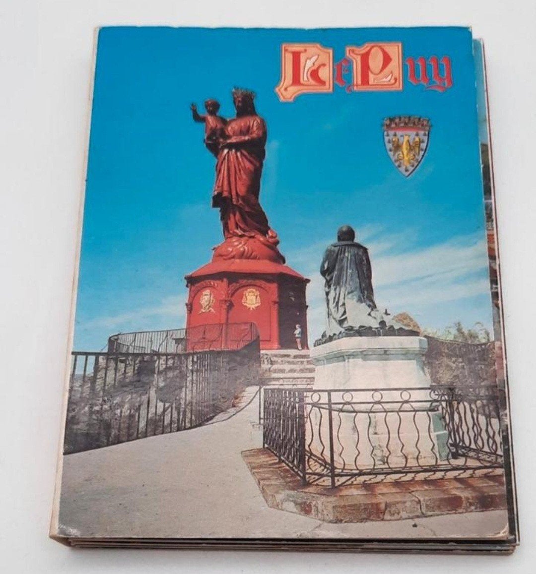 Vintage fotokaarten mapje Le Puy en Velay Frankrijk, Ophalen of Verzenden, 1980 tot heden, Ongelopen, Frankrijk