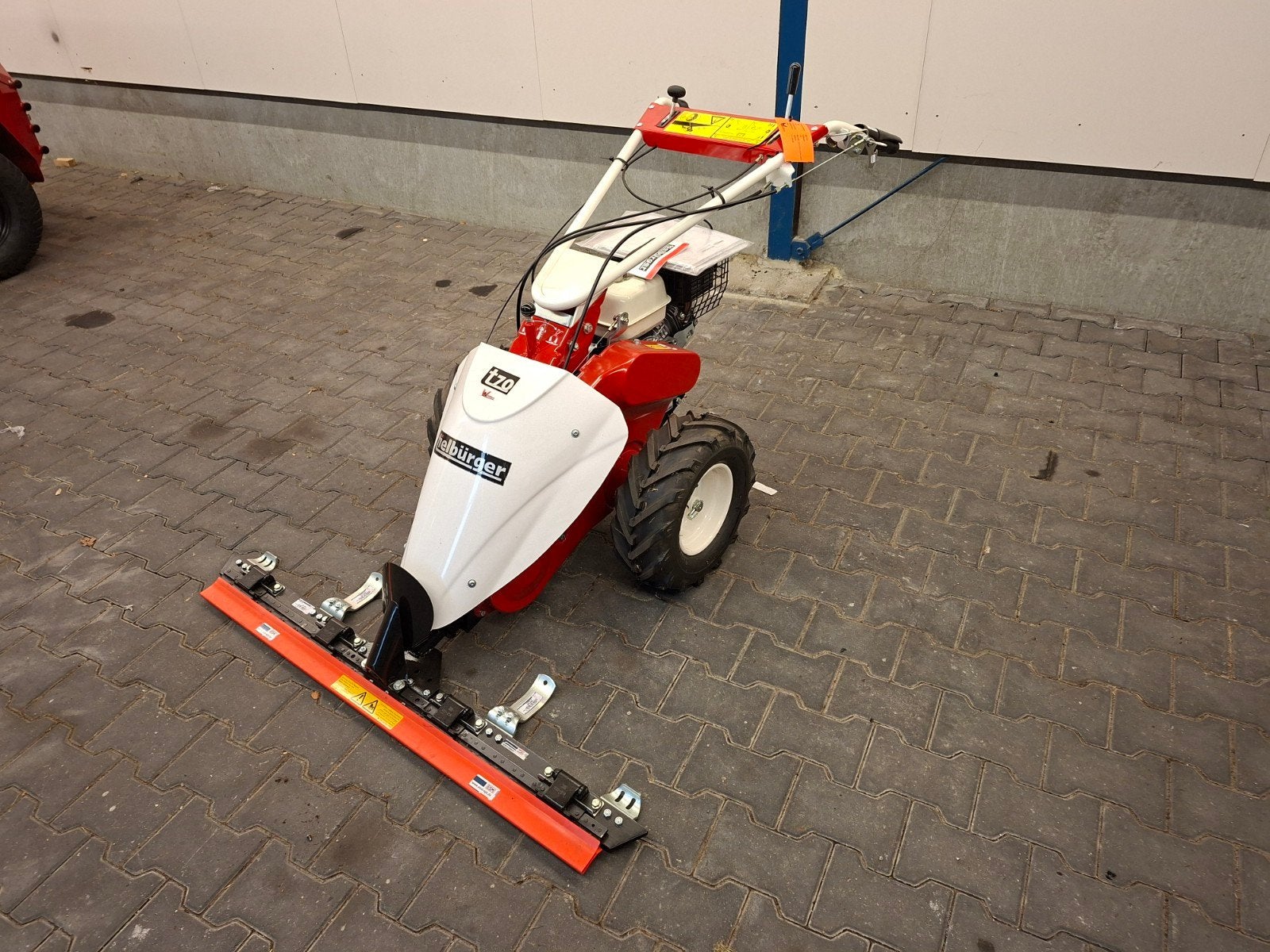 Nieuwe Tielbürger vingerbalkmaaier Honda GX 160, Tuin en Terras, Ophalen, Nieuw, Balkmaaier, Benzine-grasmaaier