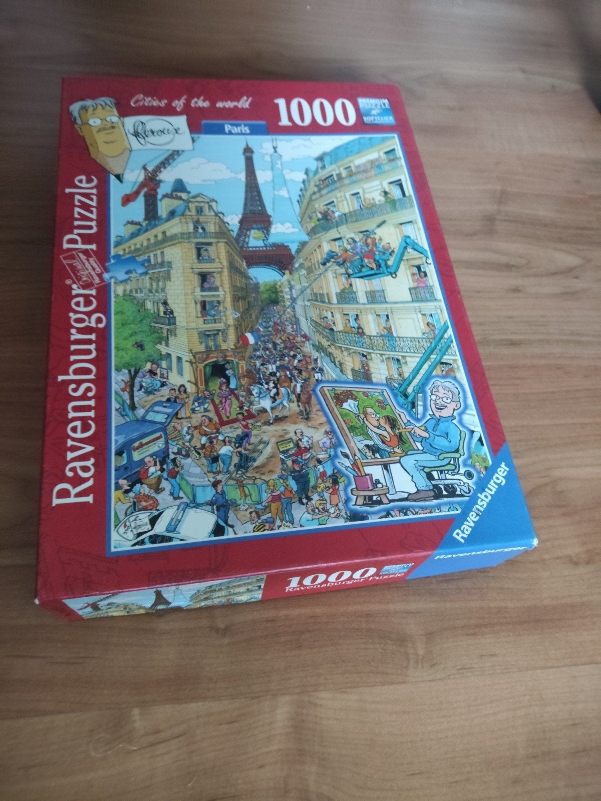 Citys of the world paris, Ophalen of Verzenden, 500 t/m 1500 stukjes