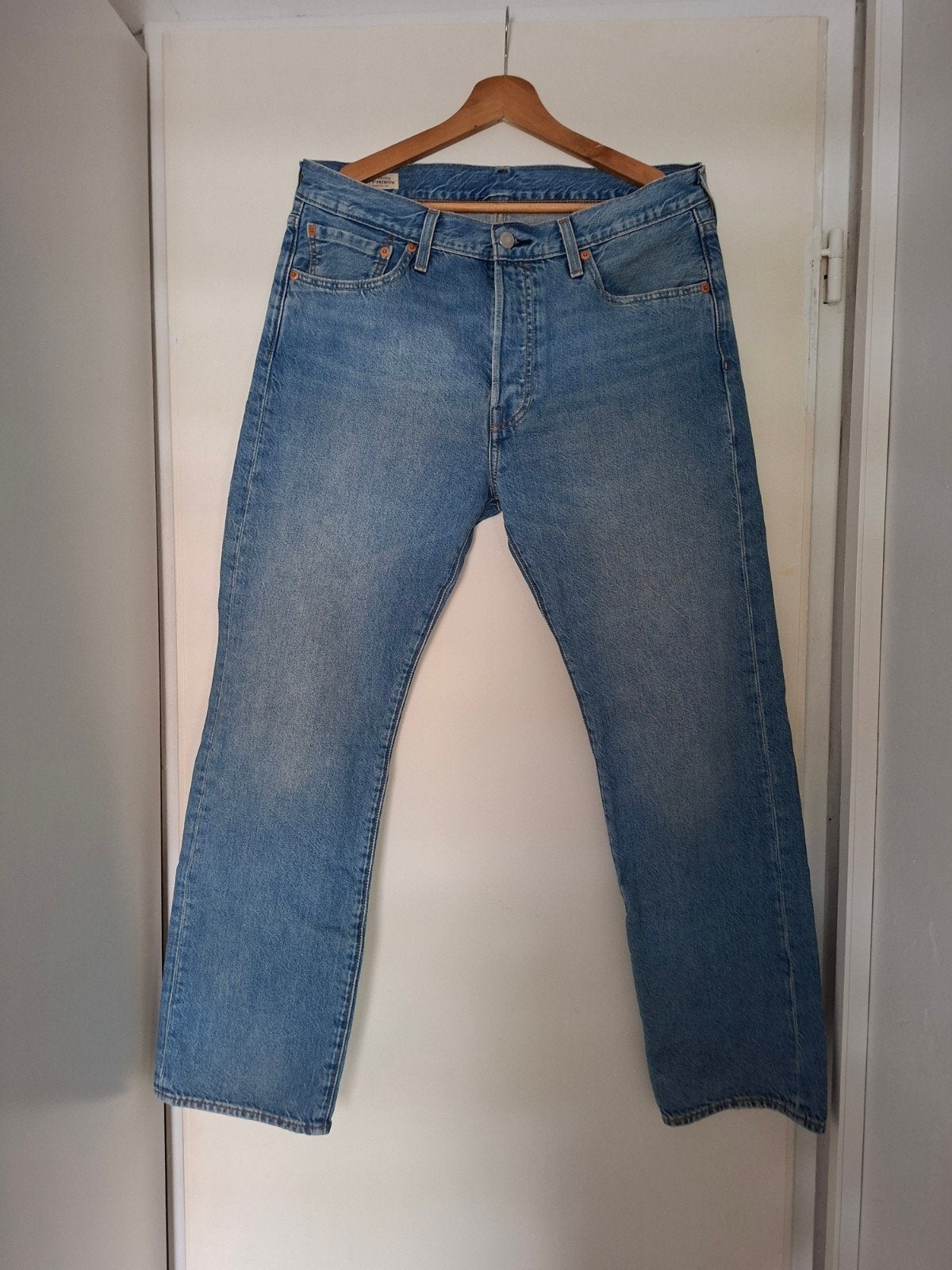 Levi's 501 Premium Jeans W33 L30 - Zo goed als nieuw, Levi's, Blauw, Ophalen of Verzenden, Zo goed als nieuw