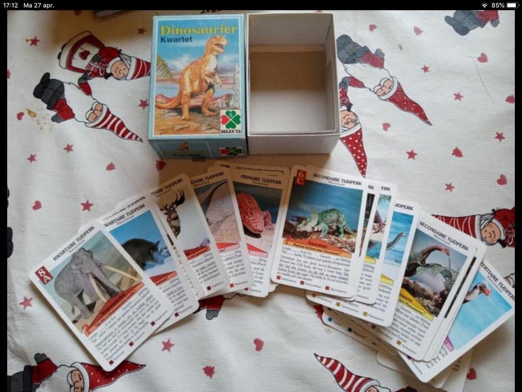 Selecta Dinosauriër kwartet, Ophalen of Verzenden