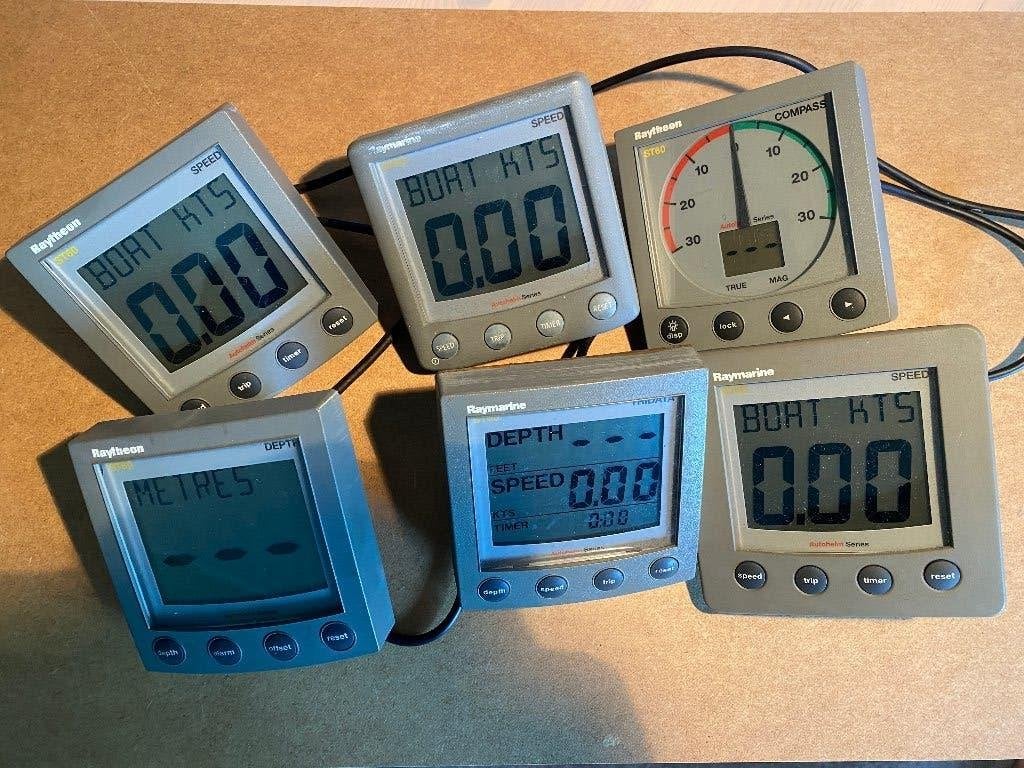 Raymarine klokken displays st60, Ophalen of Verzenden, Kaartplotter of Fish Finder