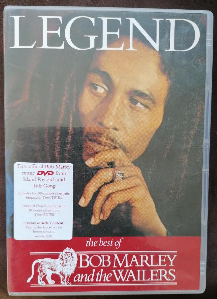 DVD Bob Marley - Legend (Best Of), Cd's en Dvd's, Alle leeftijden, Ophalen of Verzenden, Zo goed als nieuw, Muziek en Concerten