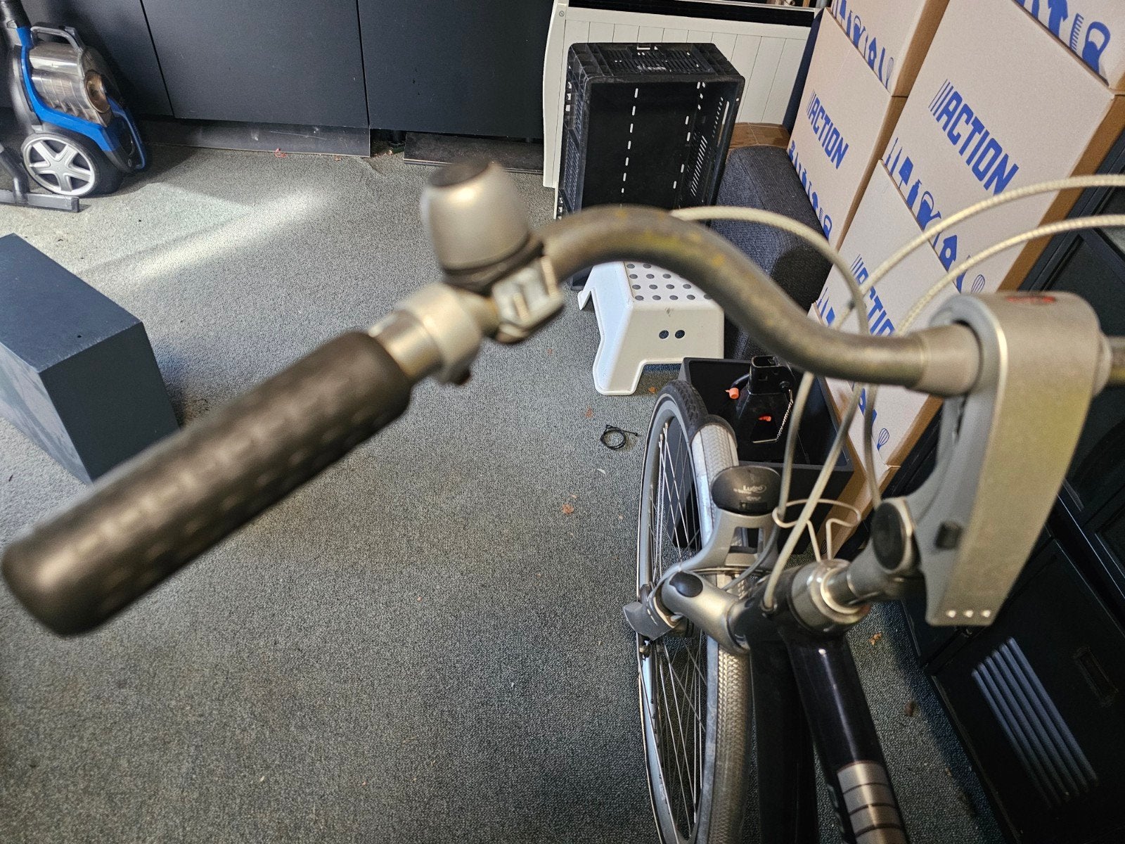 Sparta fiets met lekke achterband, Fietsen en Brommers, Fietsonderdelen, Wiel, Sparta, Gebruikt, Ophalen of Verzenden