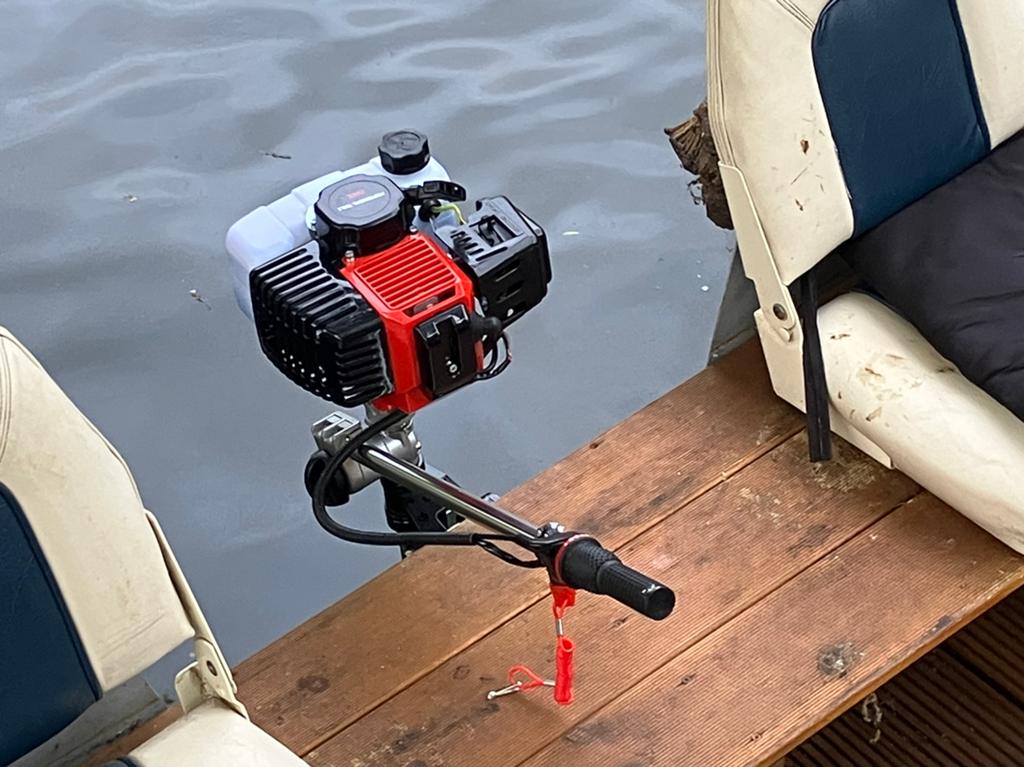 Nieuwe 2-takt buitenboordmotor 2,3 pk, Watersport en Boten, Bootonderdelen, Ophalen, Zo goed als nieuw