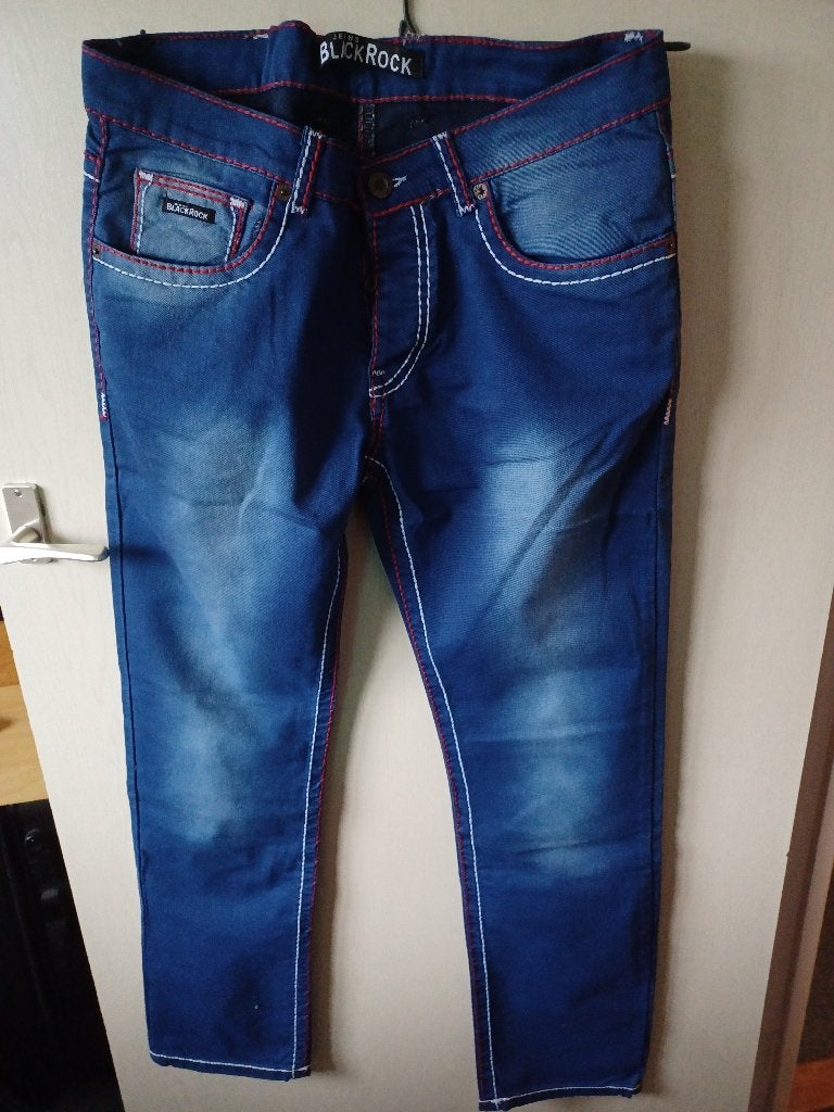 Jeans Black Rock heren maat 34, Blauw, Black rock, Nieuw, Ophalen of Verzenden