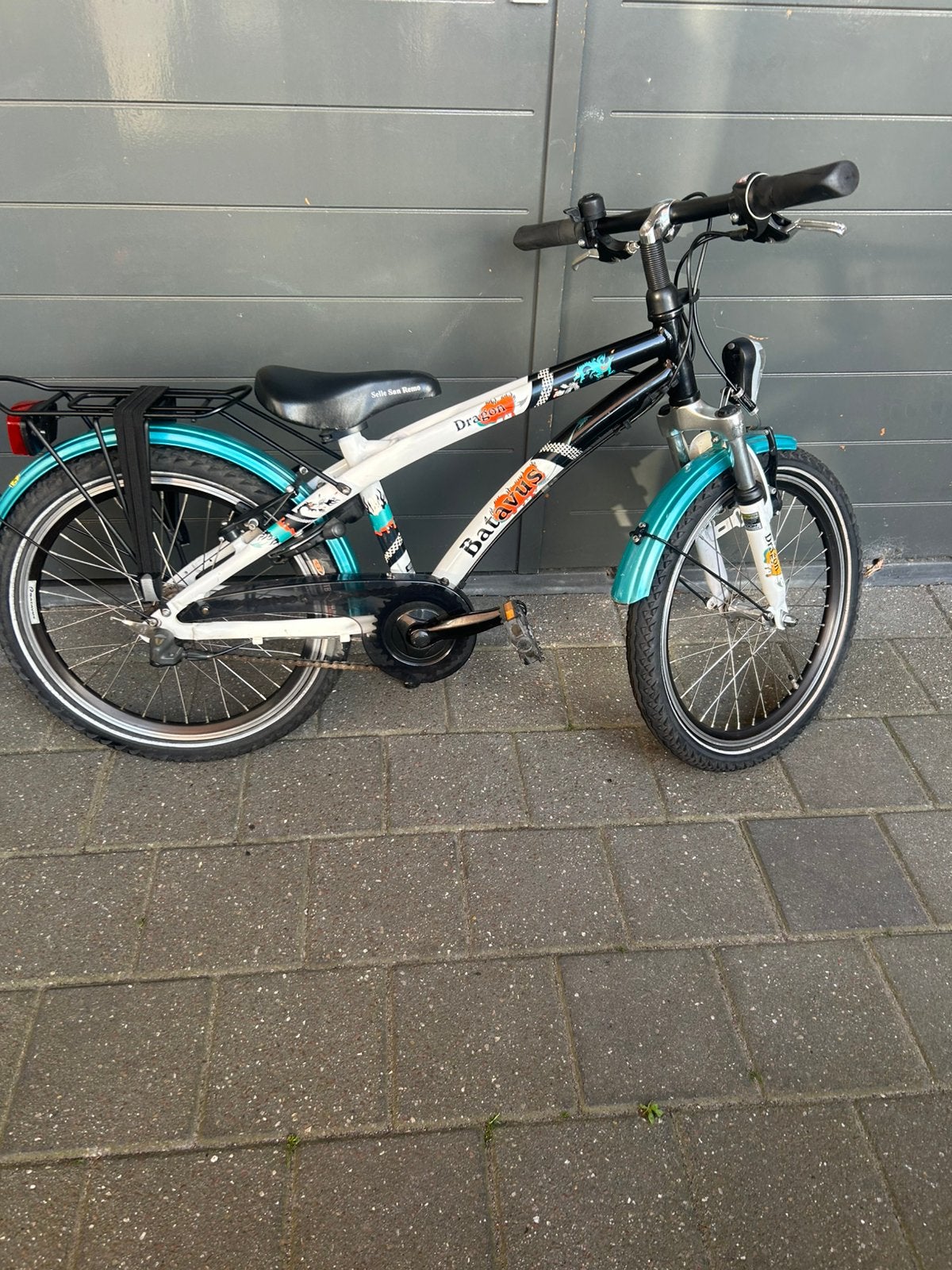 Stoere 20 inch jongens fiets Batavus Dragon, Terugtraprem, Gebruikt, Versnellingen, Ophalen of Verzenden