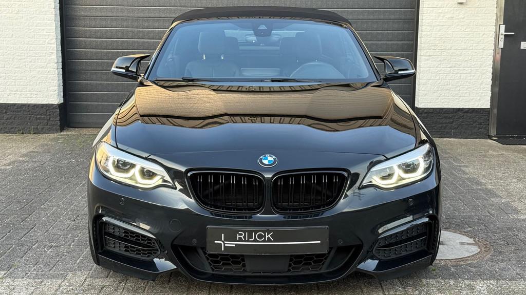 BMW 2-serie Cabrio M240i| M Performance | ACC | Harman Kardo, Auto's, Cabriolet, 4 stoelen, Leder, 2998 cc