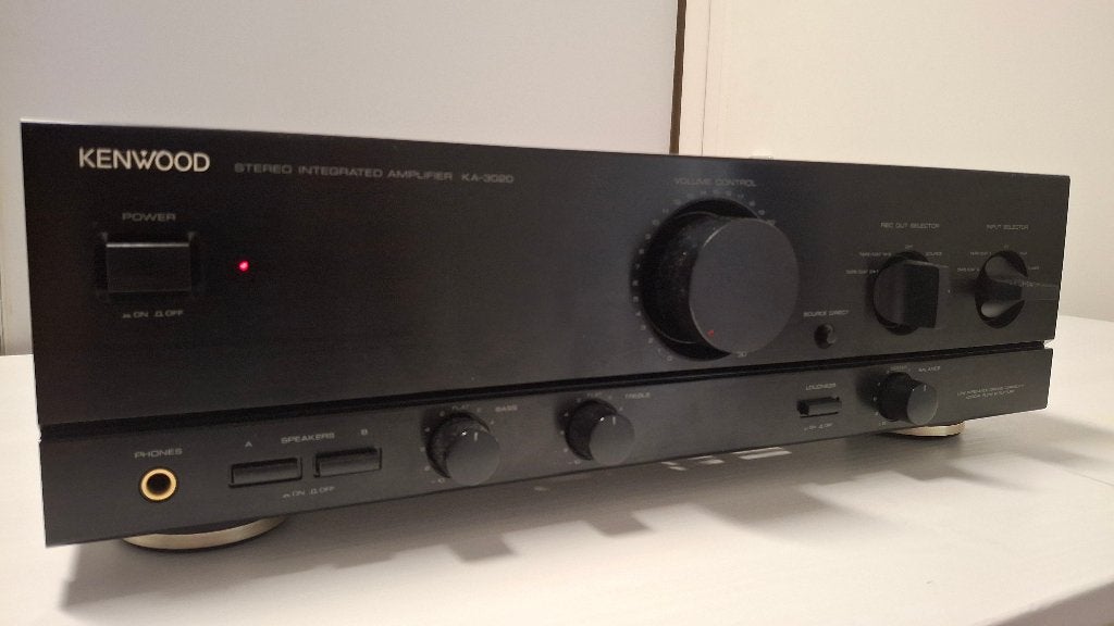 KENWOOD KA-3020 stereo versterker met PHONO, Audio, Tv en Foto, Overige merken, Refurbished, Ophalen of Verzenden, 60 tot 120 watt
