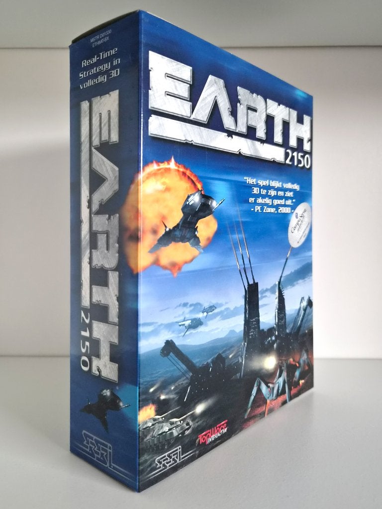Earth 2150 - PC Big Box, 1 speler, Ophalen of Verzenden, Zo goed als nieuw, Strategie en Constructie
