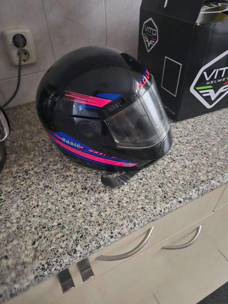 fletcher helm maat L retro design, Ophalen of Verzenden