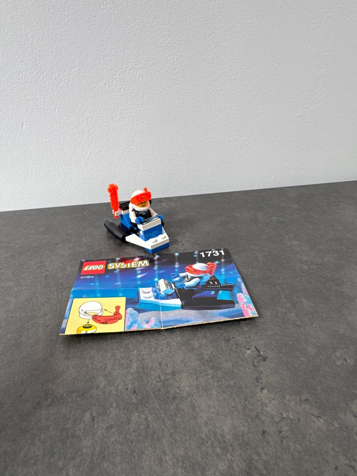 Lego Ice Planet Scooter 1731, Gebruikt, Lego, Ophalen of Verzenden, Space