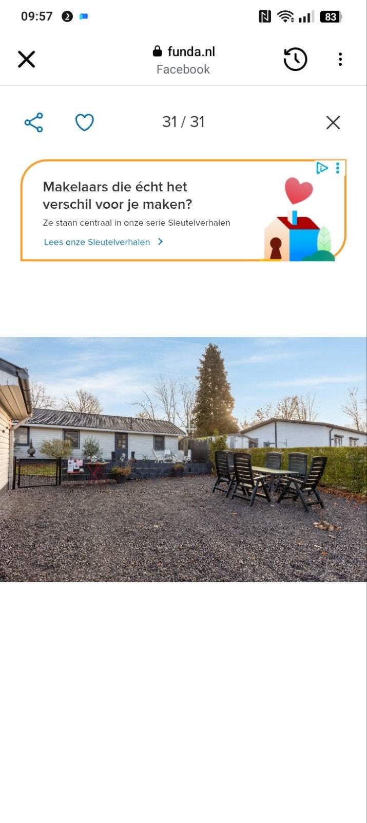 Mooie chalet in Susteren, Ophalen, Zo goed als nieuw