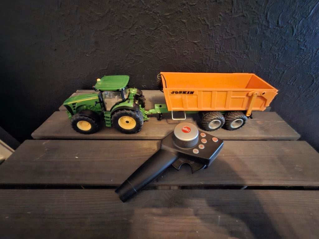 Siku Control John Deere Tractor met Joskin Kipper, Overige merken, Gebruikt, 1:32 tot 1:50, Overige typen