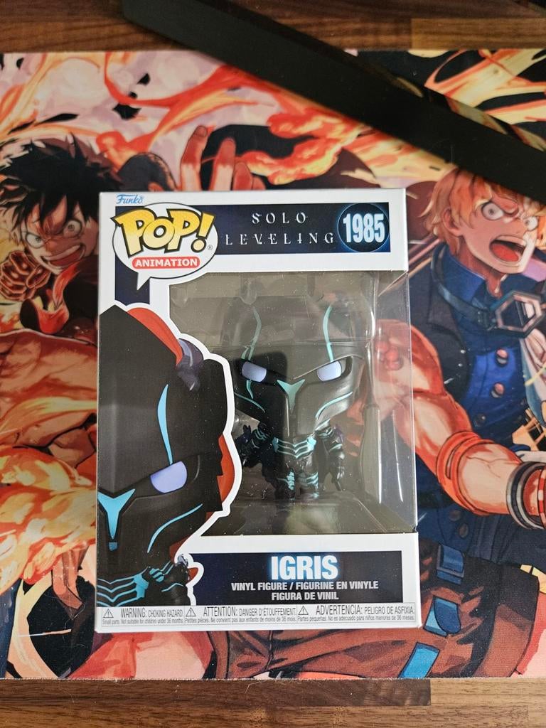 Funko Pop! Solo Leveling Igris Vinyl Figuur #1985, Ophalen of Verzenden, Nieuw