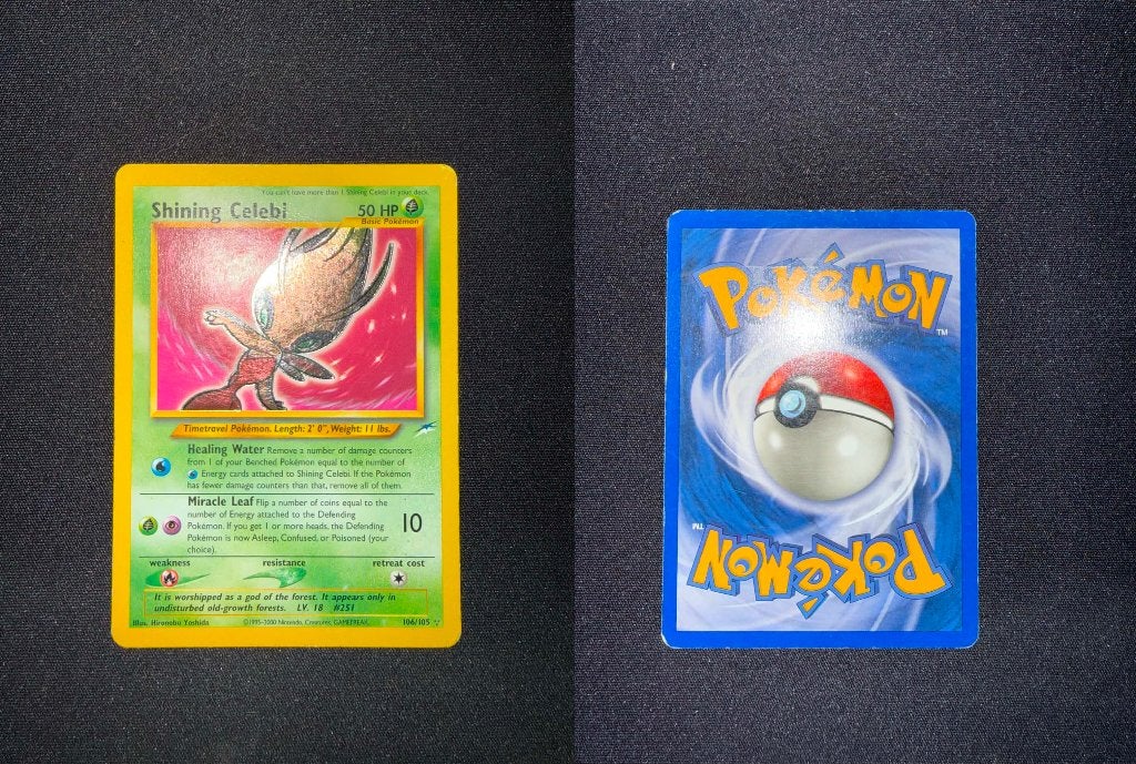 Shining Celebi (NDE 106), Ophalen of Verzenden, Gebruikt, Losse kaart