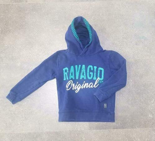 RAVAGIO stoere jongens hoodie, maat 116/122, Trui of Vest, Ophalen of Verzenden, Zo goed als nieuw, Jongen