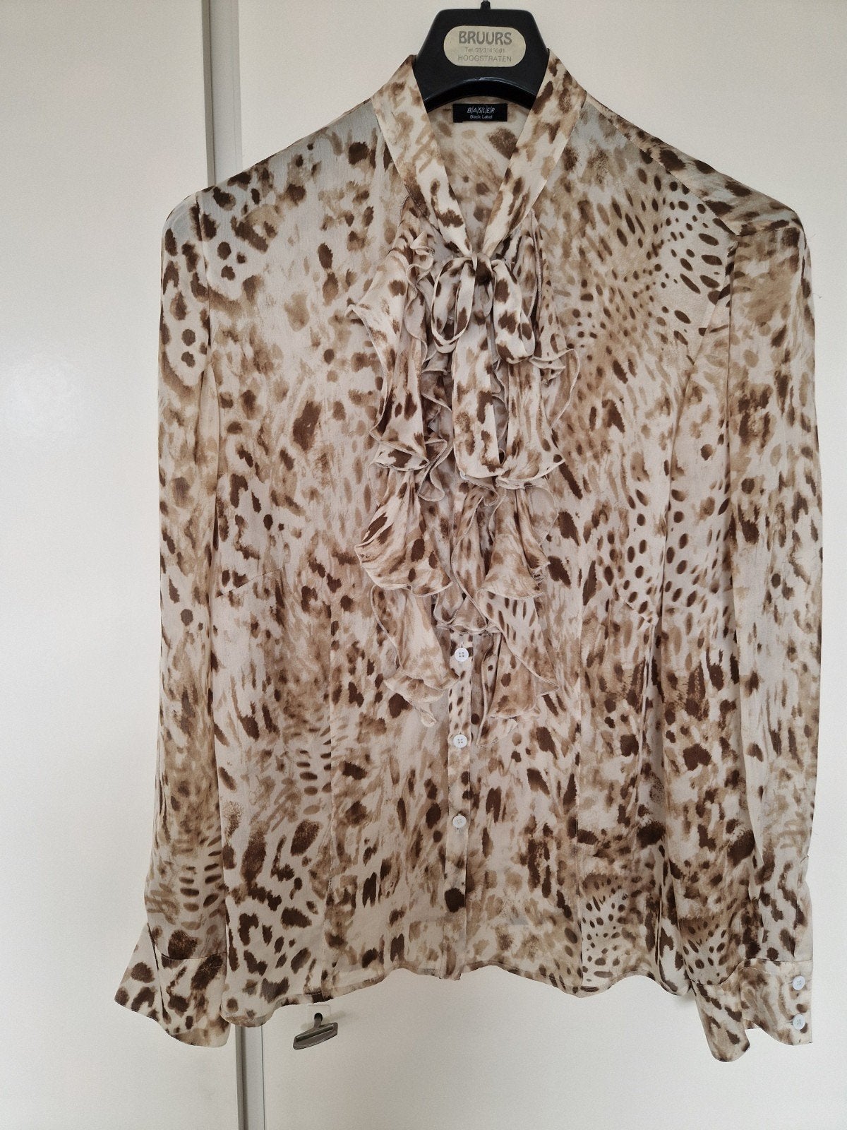 zijde blouse van BASLER, Kleding | Dames, Beige, Ophalen of Verzenden, Gedragen, Basler